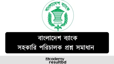 Bangladesh Bank AD Exam Result