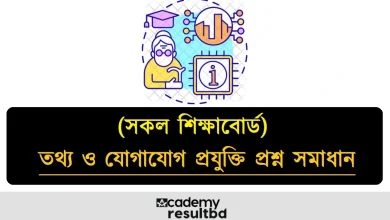 এসএসসি তথ্য ও যোগাযোগ প্রযুক্তি প্রশ্ন সমাধান