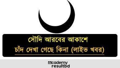 সৌদি আরবের আকাশে চাঁদ দেখা গেছে কিনা